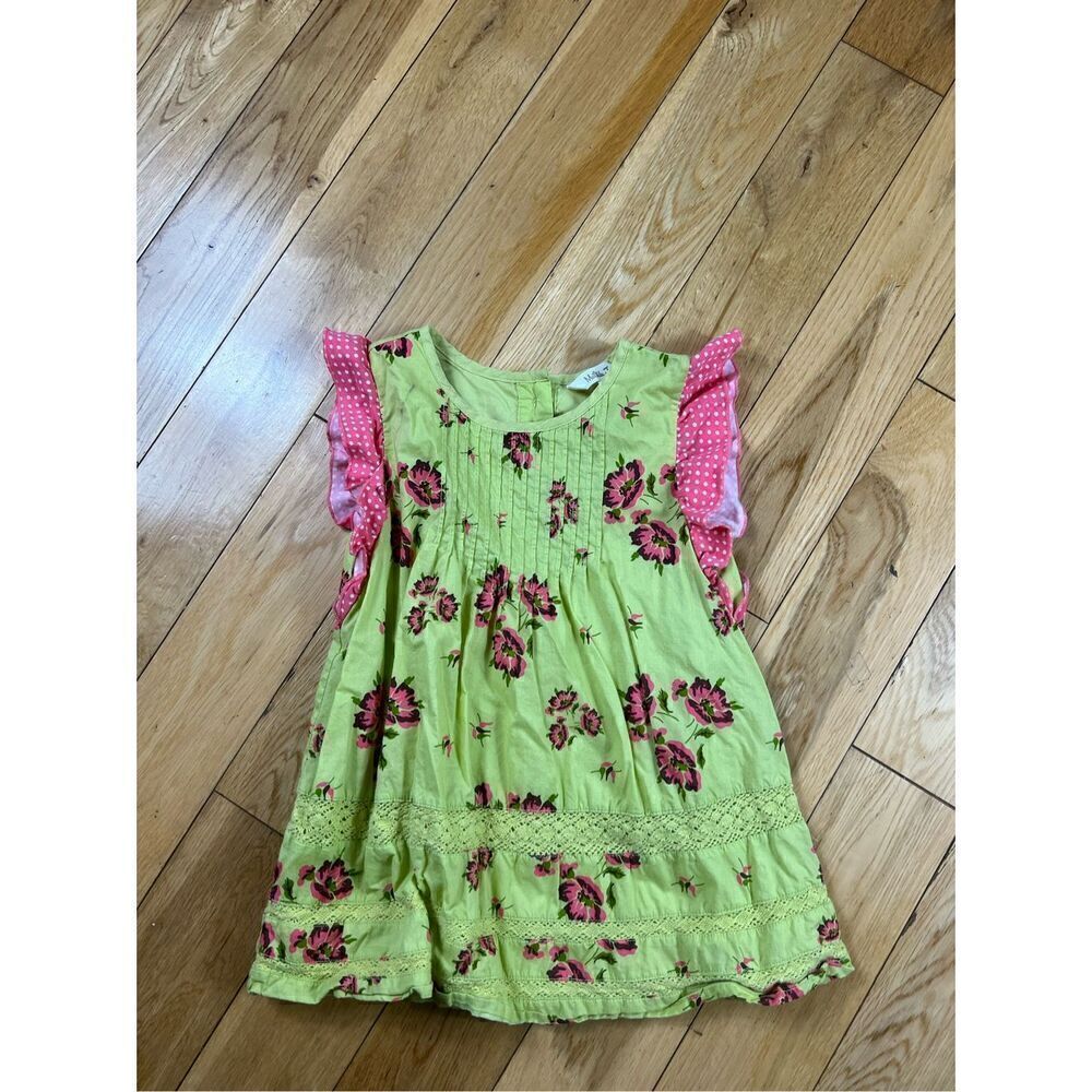 Matilda Jane Girls Green Top Size 6